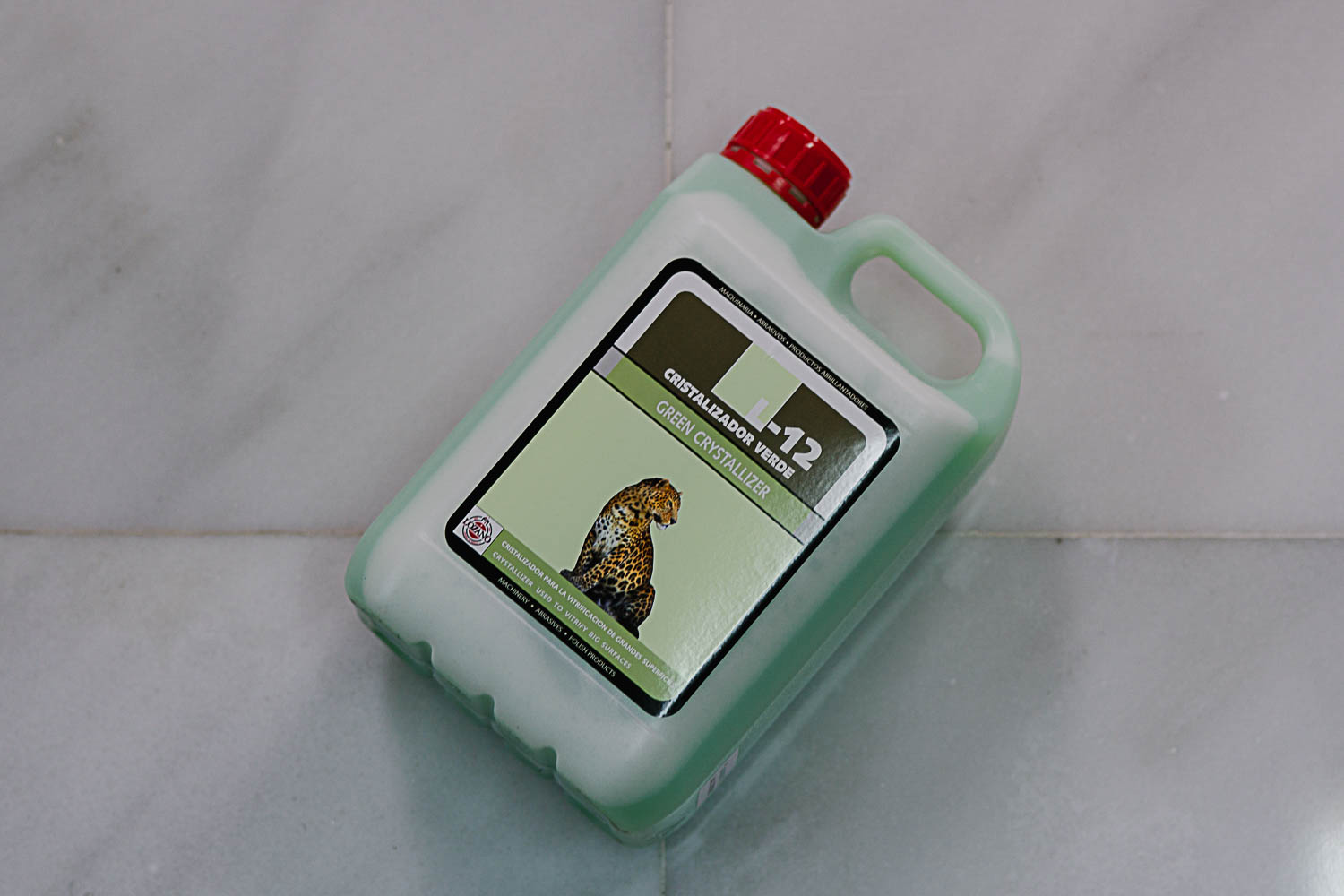 Cristalizador para suelos verde Leopard-12