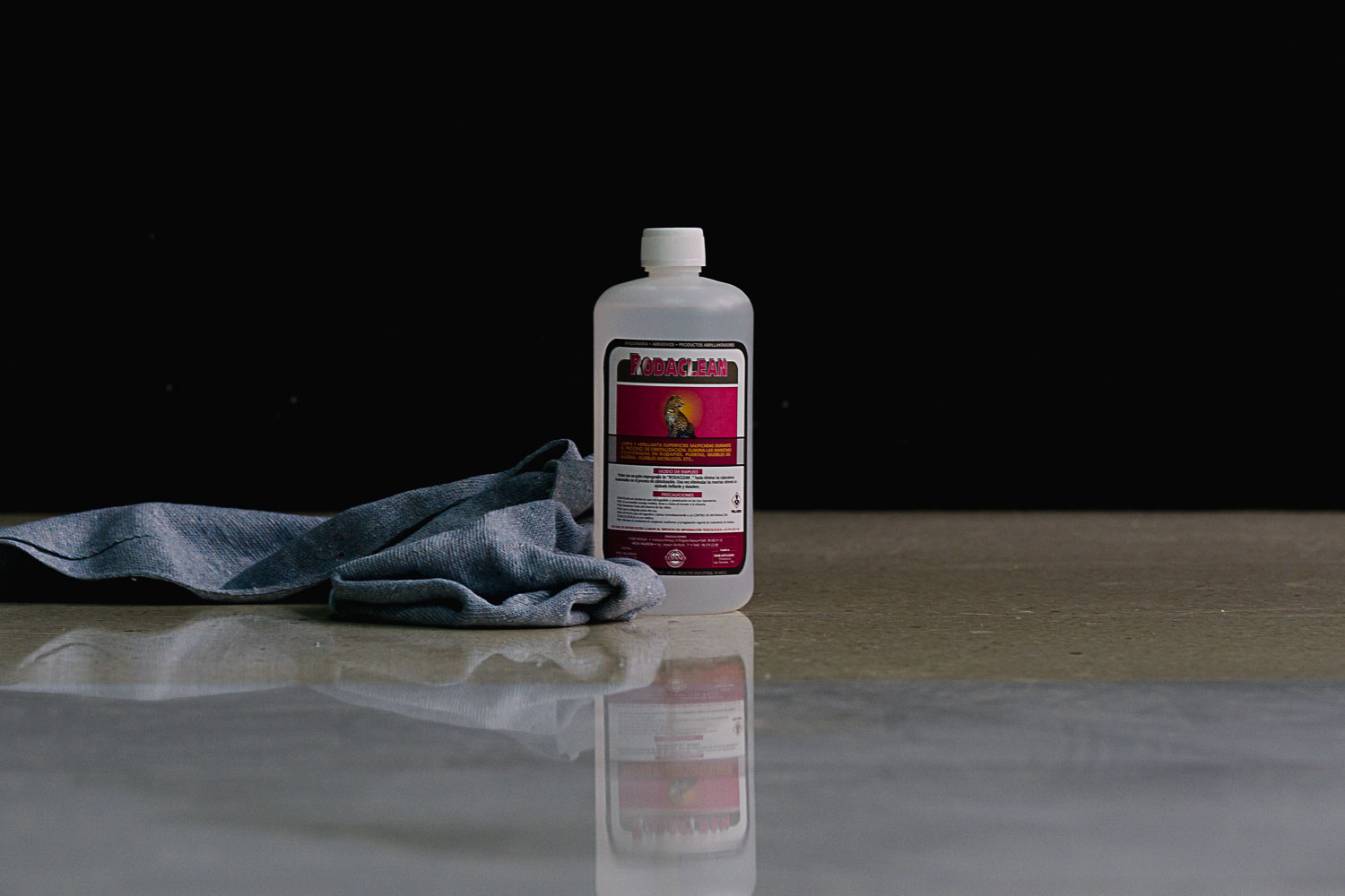 Abrillantador Rodaclean para salpicaduras de cristalización productos Leopard de Comercial Lozano