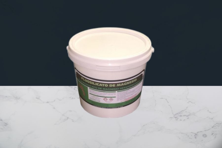 Fluorosilicato de magnesio en forma de sal cristalina de Leopard de Comercial Lozano