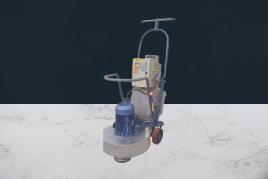 Pulidora trifásica satélite de tres platos MB2000 con Inverter