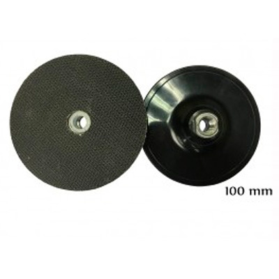 Plato velcro 100 mm con orificio