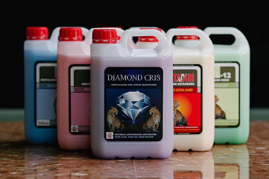 Cristalizador para suelos diamantados