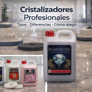 Cristalizadores profesionales Diamond Cris Suelo diamantado parte 2