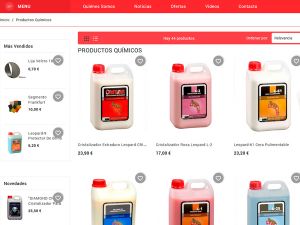 Productos químicos Comercial Lozano Productos Leopard