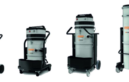 Gama de aspiradores Iclean para hormigón