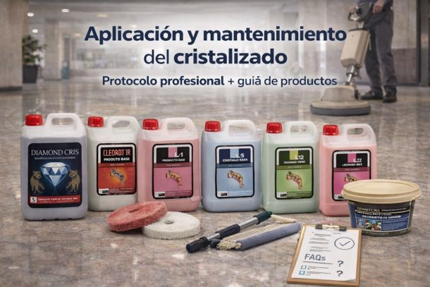 Aplicación y mantenimiento del cristalizado: protocolo profesional + guía de productos (Parte 3)