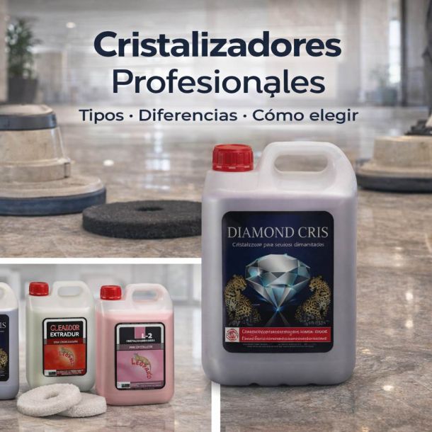 Cristalizadores profesionales Diamond Cris Suelo diamantado parte 2