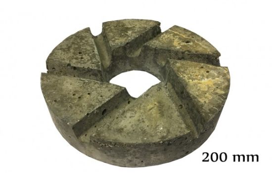 Corona para desbastado de suelos 200mm de Comercial Lozano